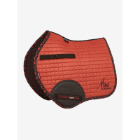 Tapis Mini LeMieux Suede Jump Square Sienna Vermelho Tapis Mini LeMieux Suede Jump Square Sienna Vermelho