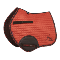 Tapis Mini LeMieux Suede Jump Square Chilli modelo antigo Tapis Mini LeMieux Suede Jump Square Chilli modelo antigo