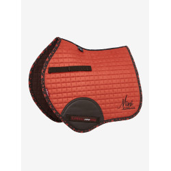 Tapis Mini LeMieux Suede Jump Square Sienna Vermelho