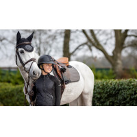 Tapete LeMieux Self-Cool Grip Euro Jump Cinzento