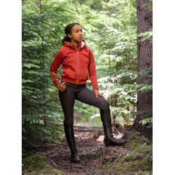 Calça LeMieux Young Rider St Tropez Alcaçuz Cinzento