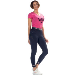 Legging Rimini Flags & Cup feminino Azul-marinho