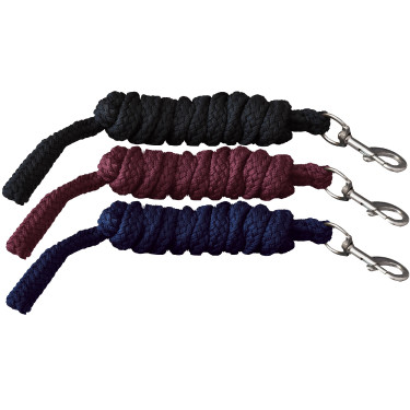 Longe trançada lisa com argola branca Canter Longe trançada lisa com argola branca Canter