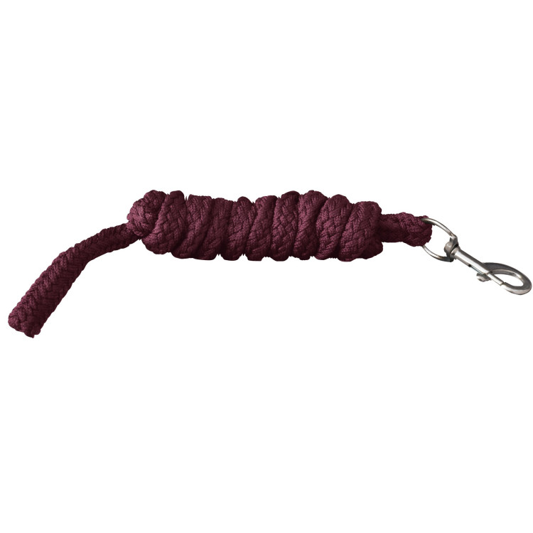 Longe trançada lisa com argola branca Canter Longe trançada lisa com argola branca Canter