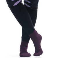 Chaussettes Flags & Cup Seldovia Noir / mure Chaussettes Flags & Cup Seldovia Noir / mure