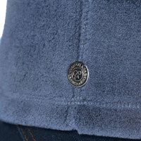 Casaco polar infantil Agri Flags & Cup Denim Azul Casaco polar infantil Agri Flags & Cup Denim Azul