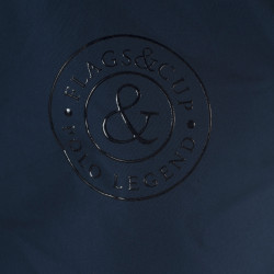 Parka técnica masculina Waterlo Flags & Cup Azul-marinho