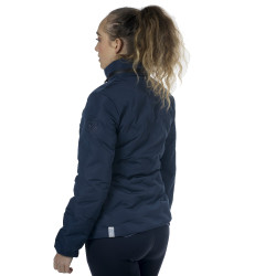 Parka Técnica feminina Kelowna Flags & Cup Azul-marinho
