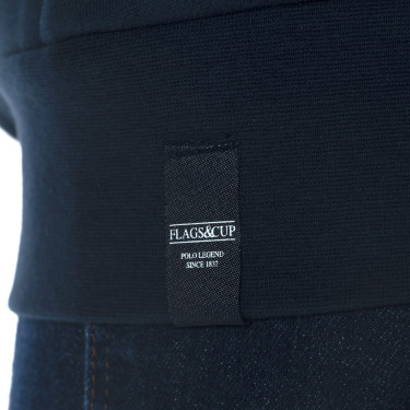 Casaco com fecho feminino Tazlina Flags & Cup Azul-marinho