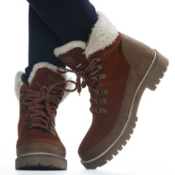 Boots Flags & Cup Berga Bleu marine