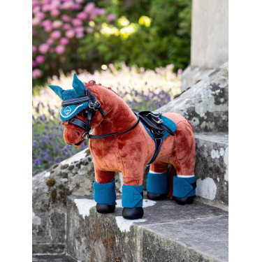 Touca anti-moscas para brinquedo Mini Pônei LeMieux Azul marinho Touca anti-moscas para brinquedo Mini Pônei LeMieux Azul marinho
