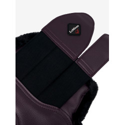 Guêtres Lemieux conforto pelúcia Figue Violeta