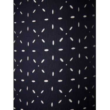 Camisa de competição LeMieux Olivia de mangas compridas Azul-marinho