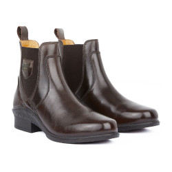 Botas de Couro Neptune feminino B Vertigo Castanho escuro Botas de Couro Neptune feminino B Vertigo Castanho escuro