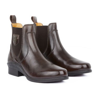 Botas de Couro Neptune feminino B Vertigo Castanho escuro Botas de Couro Neptune feminino B Vertigo Castanho escuro