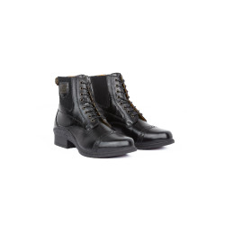 Botas de couro com atacadores frontais Jupiter mulher B Vertigo Preto Botas de couro com atacadores frontais Jupiter mulher B Vertigo Preto