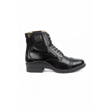 Botas de couro com atacadores frontais Jupiter mulher B Vertigo Preto Botas de couro com atacadores frontais Jupiter mulher B Vertigo Preto