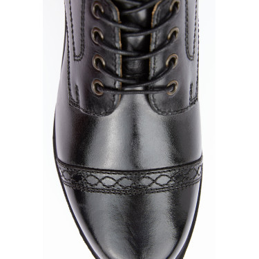 Botas de couro com atacadores frontais Jupiter mulher B Vertigo Preto Botas de couro com atacadores frontais Jupiter mulher B Vertigo Preto