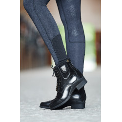 Botas de couro com atacadores frontais Jupiter mulher B Vertigo Preto Botas de couro com atacadores frontais Jupiter mulher B Vertigo Preto