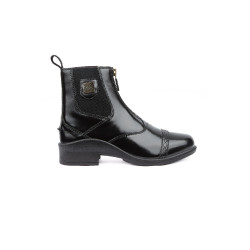 Botas de couro com fecho éclair Saturn mulher B Vertigo Botas de couro com fecho éclair Saturn mulher B Vertigo