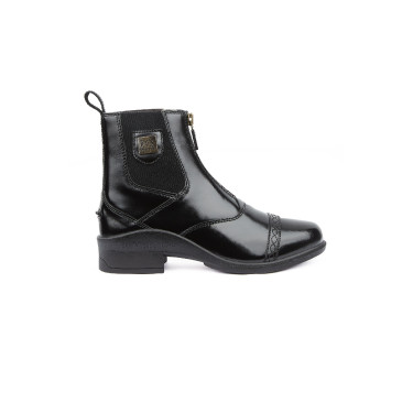 Botas de couro com fecho éclair Saturn mulher B Vertigo Botas de couro com fecho éclair Saturn mulher B Vertigo