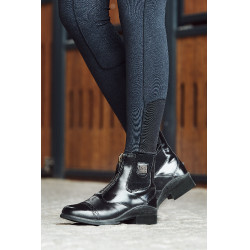 Botas de couro com fecho éclair Saturn mulher B Vertigo Botas de couro com fecho éclair Saturn mulher B Vertigo