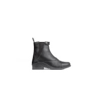 Botas de couro Rose com fecho éclair frontal Horze Preto Botas de couro Rose com fecho éclair frontal Horze Preto