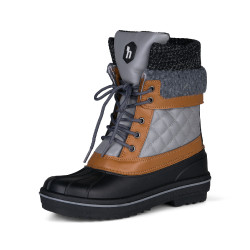 Botas de inverno para estábulo Salzburg mulher Horze Cinzento