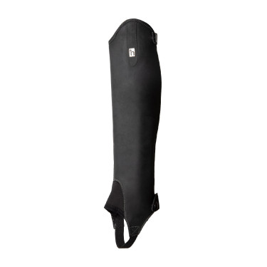 Mini-chaps de couro para adolescentes Ronda Horze Preto Mini-chaps de couro para adolescentes Ronda Horze Preto