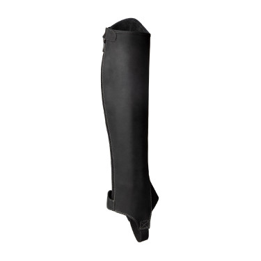 Mini-chaps de couro para adolescentes Ronda Horze Preto Mini-chaps de couro para adolescentes Ronda Horze Preto