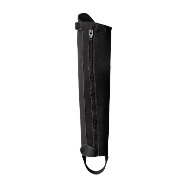 Mini-chaps de couro para adolescentes Ronda Horze Preto Mini-chaps de couro para adolescentes Ronda Horze Preto