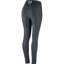 Legging de equitação com passantes para cinto Gia feminino B Vertigo Azul-marinho escuro