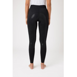 Legging de equitação com grip de silicone integral Madison feminino Horze Preto Legging de equitação com grip de silicone integral Madison feminino Horze Preto