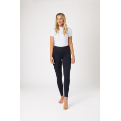 Legging de equitação com grip de silicone integral Madison feminino Horze Azul-marinho escuro