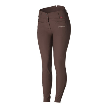 Calça de equitação térmica com fundo integral de silicone Tiffany feminino B Vertigo Calça de equitação térmica com fundo integral de silicone Tiffany feminino B Vertigo