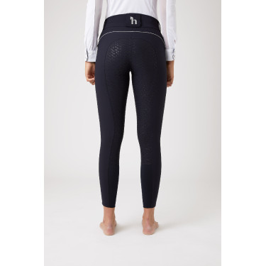Calça de equitação cintura alta com grip de silicone completo Aubrey feminino Horze Calça de equitação cintura alta com grip de silicone completo Aubrey feminino Horze
