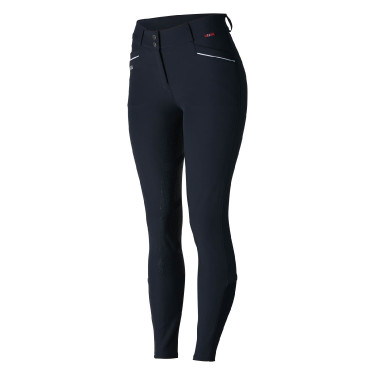 Calça de equitação com fundo integral em silicone adelgaçante Patricia feminino B Vertigo Calça de equitação com fundo integral em silicone adelgaçante Patricia feminino B Vertigo