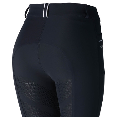 Calça de equitação com fundo integral em silicone adelgaçante Patricia feminino B Vertigo Calça de equitação com fundo integral em silicone adelgaçante Patricia feminino B Vertigo
