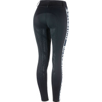 Calça de equitação funcional de cintura alta com grip de silicone integral Angelika feminino B Vertigo Azul-marinho escuro Calça de equitação funcional de cintura alta com grip de silicone integral Angelika feminino B Vertigo Azul-marinho escuro