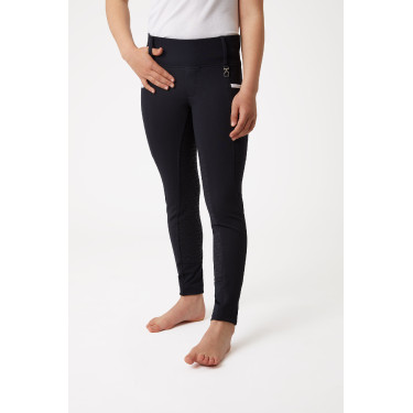 Leggings de cintura alta com silicone Lucinda infantil Horze Leggings de cintura alta com silicone Lucinda infantil Horze