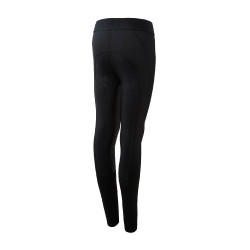 Legging de equitação com grip de silicone completo Madison infantil Horze Preto