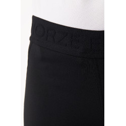 Legging de equitação com grip de silicone completo Madison infantil Horze Preto