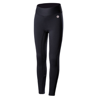 Calça de equitação infantil de inverno com fundo de silicone Active Horze Azul-marinho escuro Calça de equitação infantil de inverno com fundo de silicone Active Horze Azul-marinho escuro