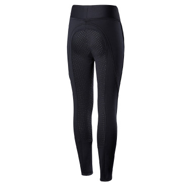 Calça de equitação infantil de inverno com fundo de silicone Active Horze Azul-marinho escuro Calça de equitação infantil de inverno com fundo de silicone Active Horze Azul-marinho escuro