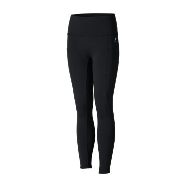 Legging de cobertura total Gillian para criança Horze Preto