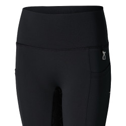 Legging de cobertura total Gillian para criança Horze Preto