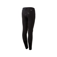 Calça de equitação Grand Prix com culote de silicone infantil Horze Preto