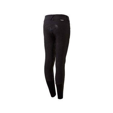 Calça de equitação Grand Prix com culote de silicone infantil Horze Calça de equitação Grand Prix com culote de silicone infantil Horze