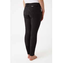 Calça de equitação Grand Prix com culote de silicone infantil Horze Calça de equitação Grand Prix com culote de silicone infantil Horze