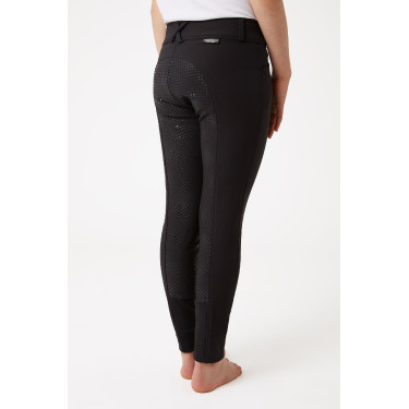 Calça de equitação Grand Prix com culote de silicone infantil Horze Calça de equitação Grand Prix com culote de silicone infantil Horze